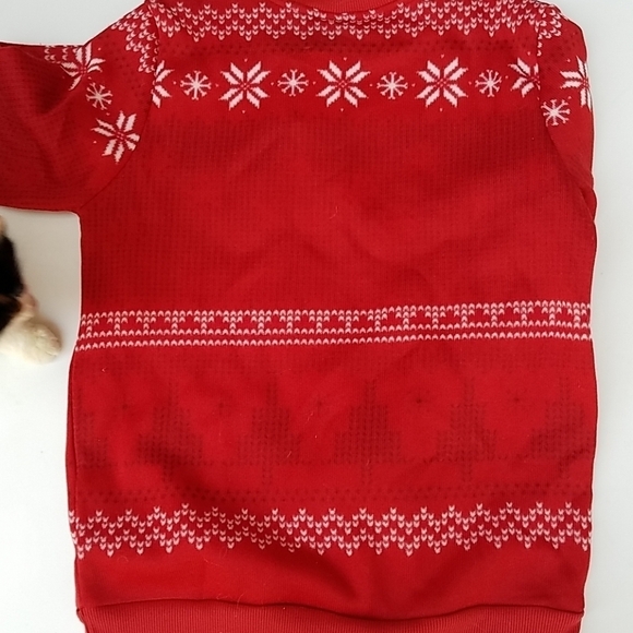 Ugly Christmas sweater L mistletoe nwt red soft - Picture 4 of 4
